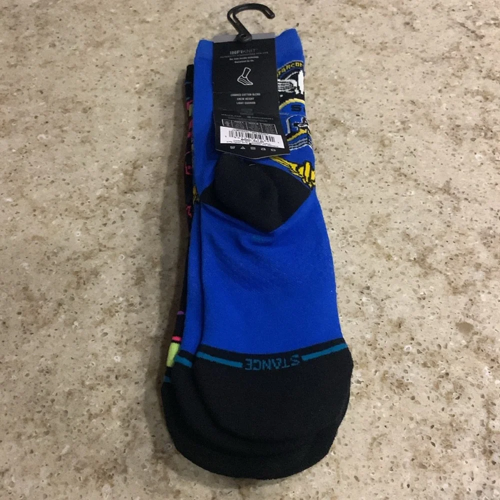 NWT STANCE Pixar x Stance Lightyear Kids Crew Socks 3 Pack Size Large